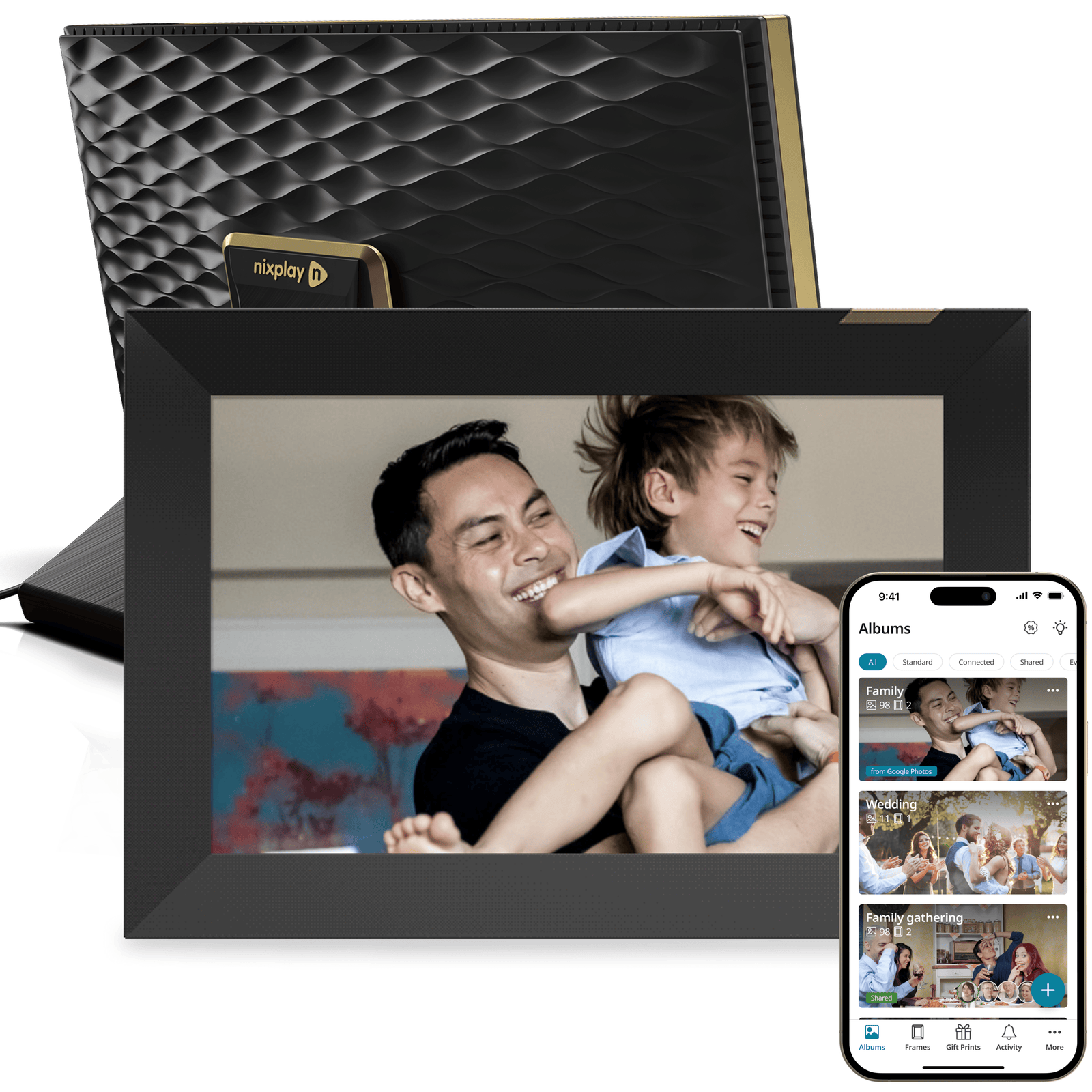 10,1 Zoll HD Touchscreen WLAN Digitaler Bilderrahmen