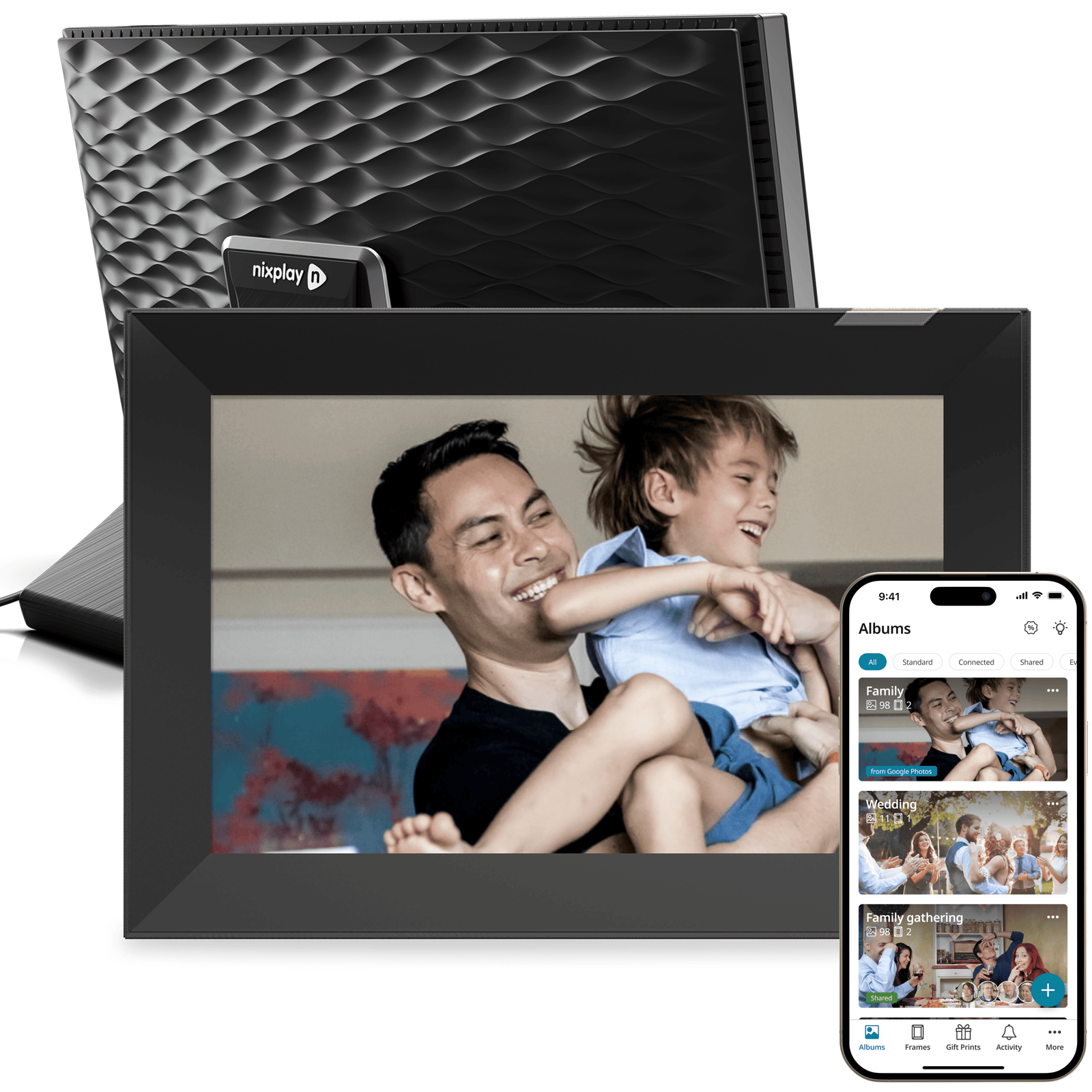 10,1 Zoll HD Touchscreen WLAN Digitaler Bilderrahmen