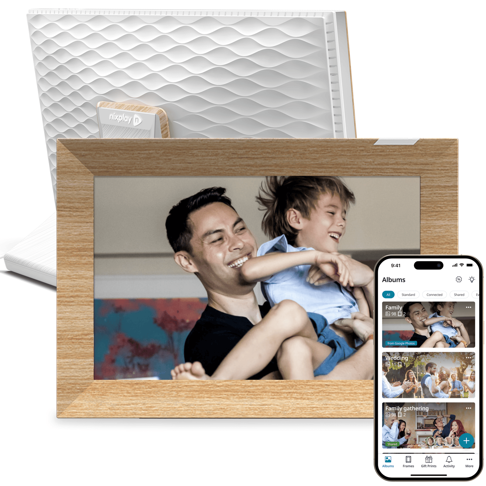 10,1 Zoll HD Touchscreen WLAN Digitaler Bilderrahmen