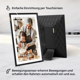 15,6 Zoll HD Touchscreen WLAN mattierten Digitaler Bilderrahmen