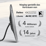 Metallischer 9,7 Zoll