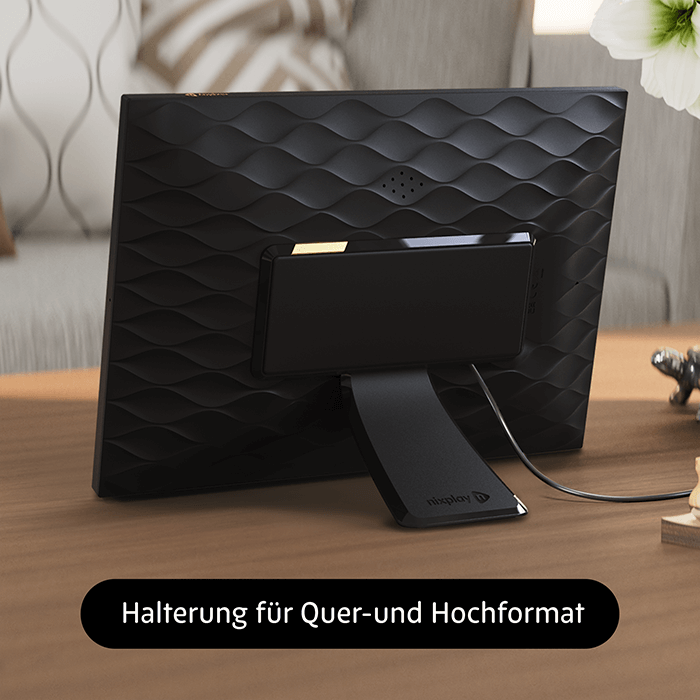 10,1 Zoll HD Touchscreen WLAN mattierten Digitaler Bilderrahmen 