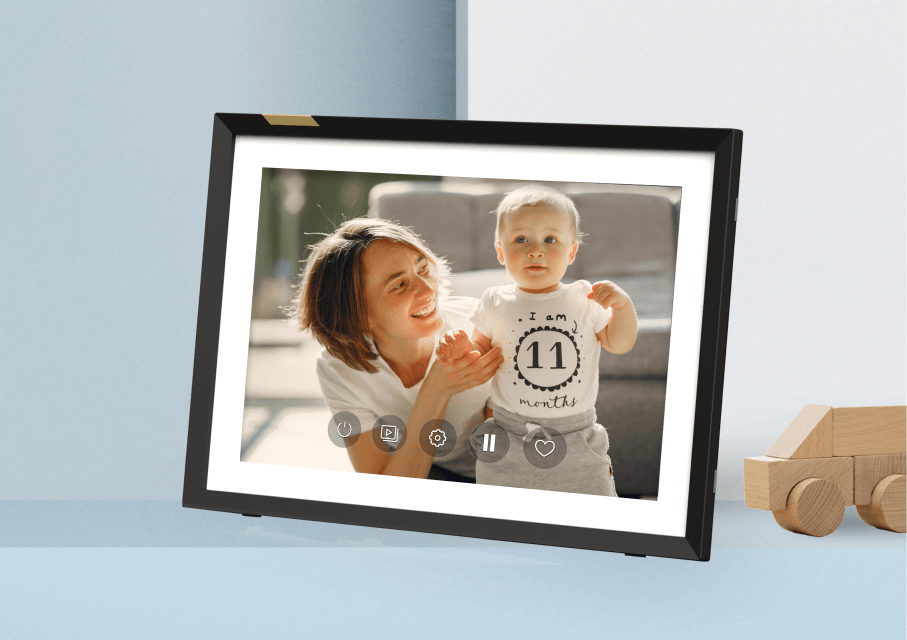 Klassischer 10,1 Zoll HD-Touchscreen