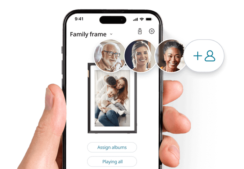 Chaque membre invité peut gérer le cadre collectivement