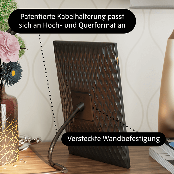 Cadre numérique HD Smart Wi-Fi 10 pouces