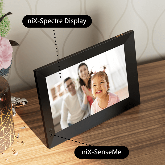 Cadre numérique HD Smart Wi-Fi 10 pouces