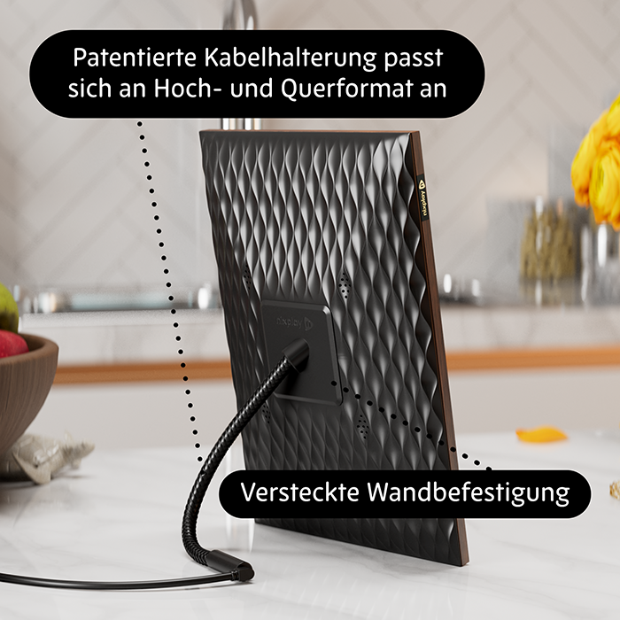 Cadre numérique HD Smart Wi-Fi 10 pouces