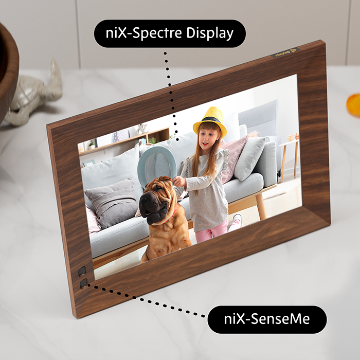 Cadre numérique HD Smart Wi-Fi 10 pouces